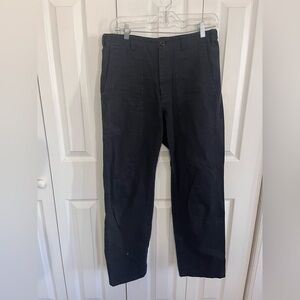 Alex Mill Cargo Trousers Black Size 6